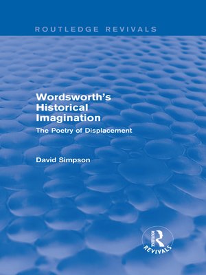 cover image of Wordsworth's Historical Imagination (Routledge Revivals)